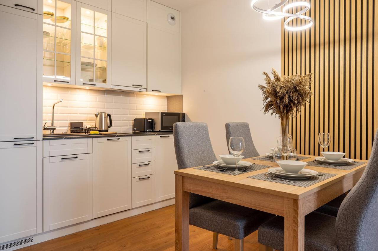 Pinea Sky Premium Apartament Z Widokiem Na Morze Ze Spa I Basenem Przy Plazy Pobierowo Dış mekan fotoğraf