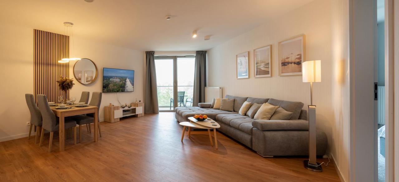Pinea Sky Premium Apartament Z Widokiem Na Morze Ze Spa I Basenem Przy Plazy Pobierowo Dış mekan fotoğraf