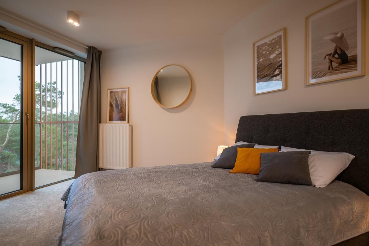 Pinea Sky Premium Apartament Z Widokiem Na Morze Ze Spa I Basenem Przy Plazy Pobierowo Dış mekan fotoğraf